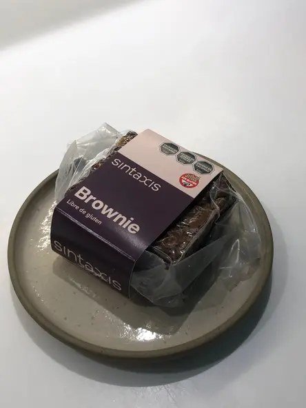 Brownie sin TACC